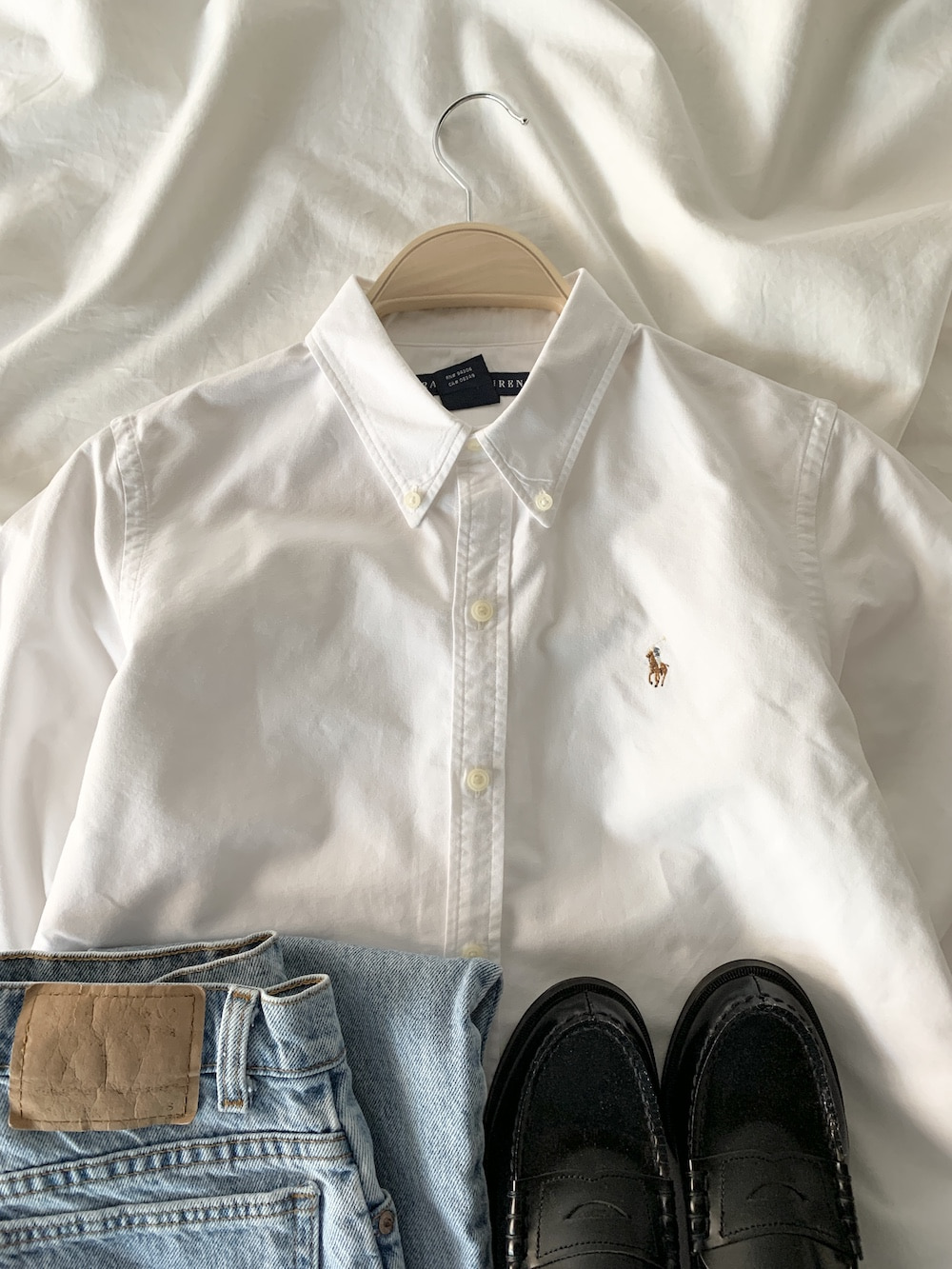 [ Women 12 ] Polo Ralph Lauren Shirt (4768)