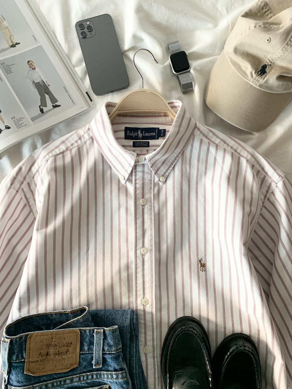 [ 105-110 ] Polo Ralph Lauren 90&#039;s Shirt (5387)