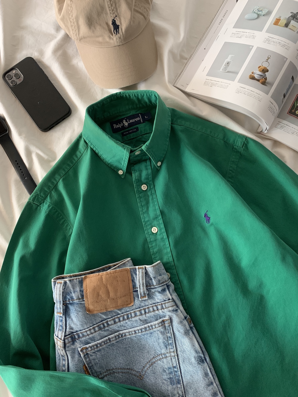 [ L ] Polo Ralph Lauren 90&#039;s Shirt (5081)