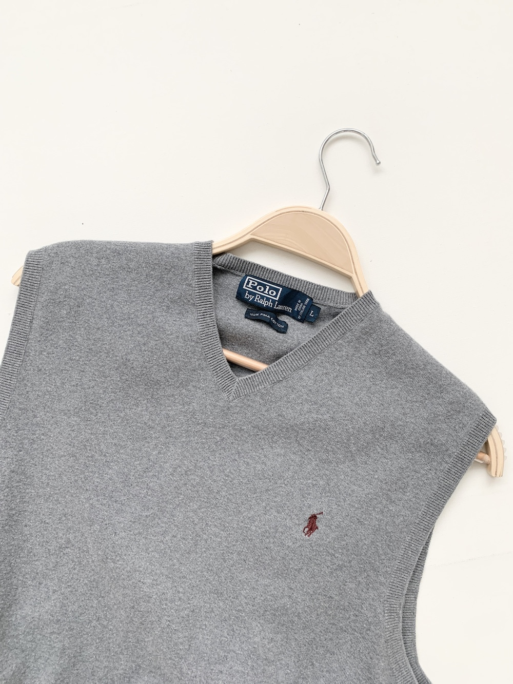 [ L ] Polo Ralph Lauren Knit Vest (7431)